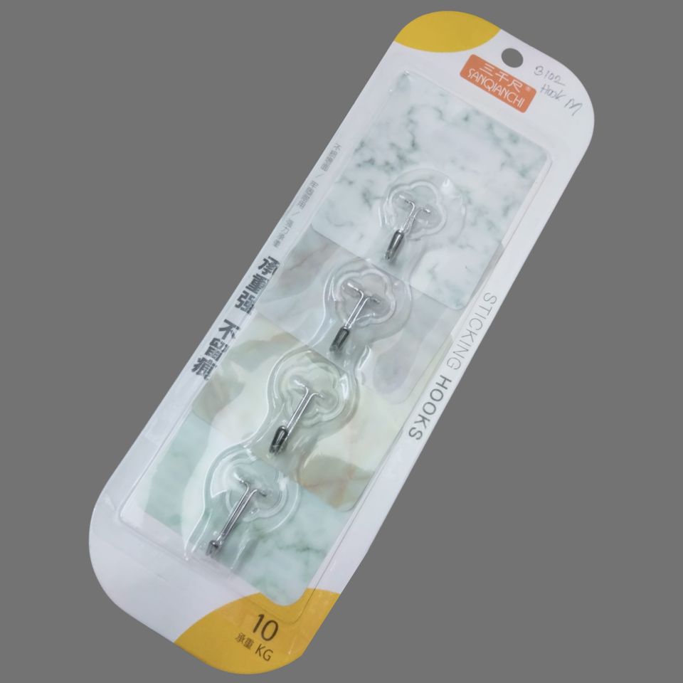 Transparent Hook 4pcs Set